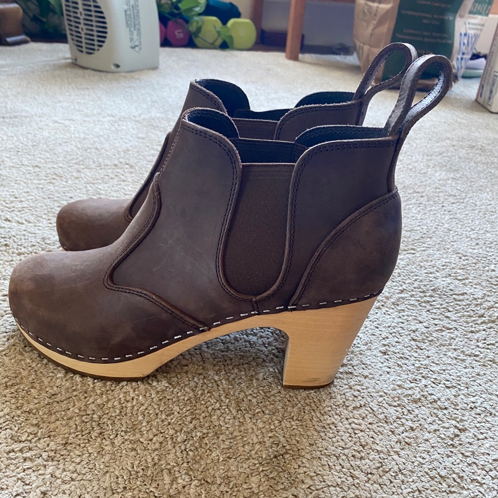 Swedish Hasbeens Chelsea bootie, 9